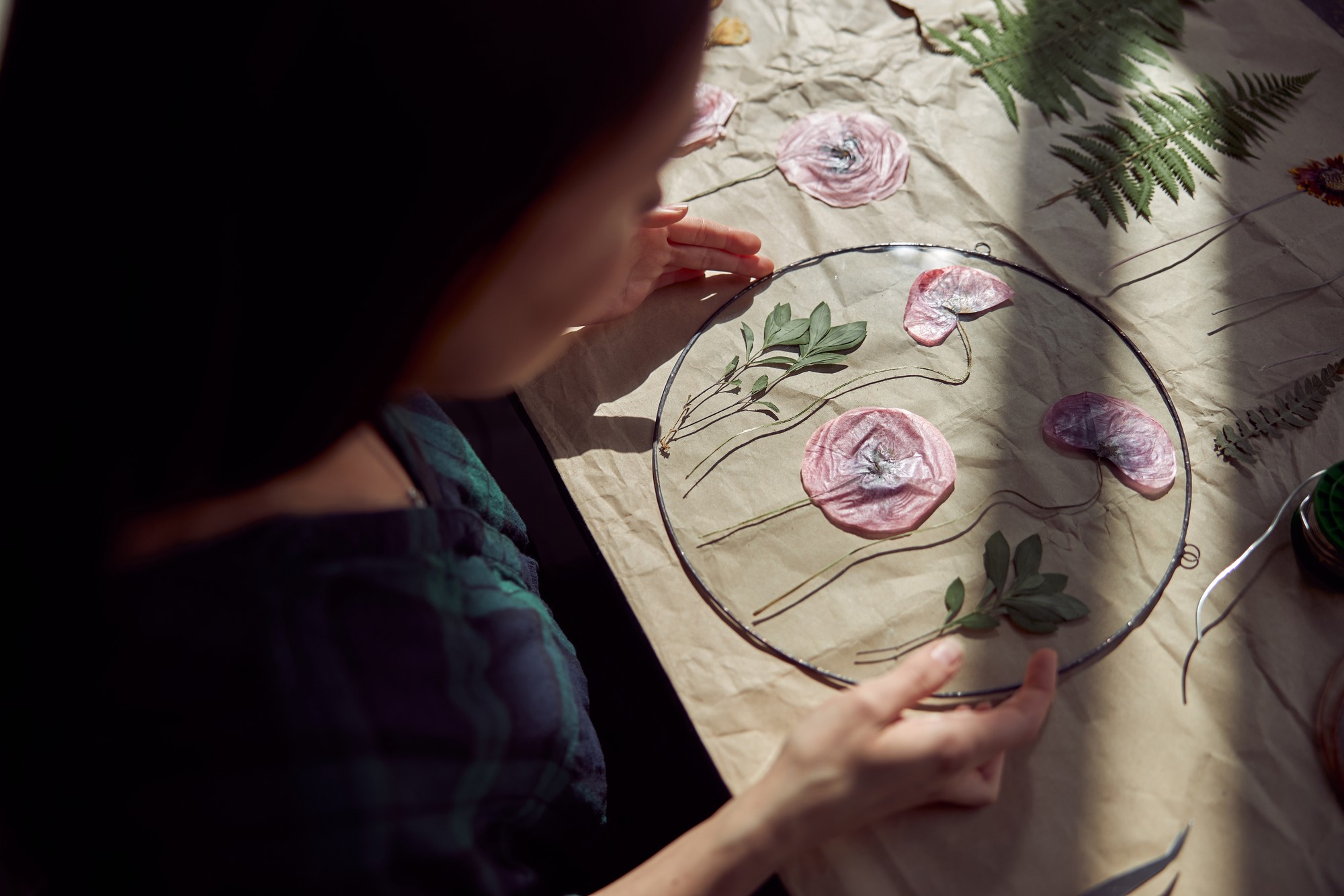 portrait of Maria pattern maker